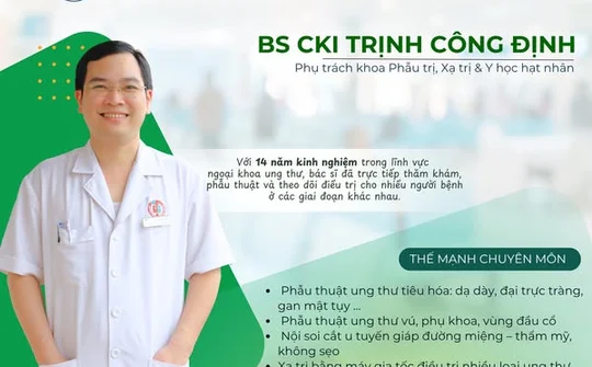 BSCKI. Trịnh Công Định: Y đức song hành dẫn lối thành công