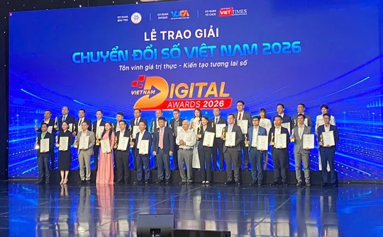 Giải thưởng Chuyển đổi số Việt Nam 2026: Đo giá trị công nghệ bằng hiệu quả thực tiễn
