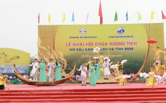 Khai mạc Lễ hội Chùa Hương Tích Xuân 2026: Khi di sản thức dậy cùng nhịp phát triển mới