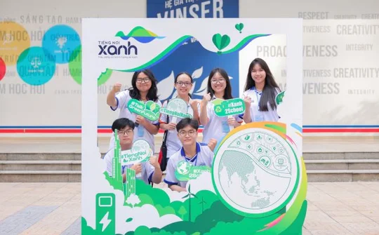 Ngôi trường miền Tây ghi dấu ấn tại cuộc thi Tiếng nói Xanh