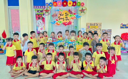 Trường Mầm non Quảng Ngọc: Nâng bước tuổi thơ qua những trải nghiệm