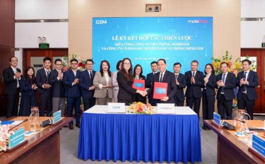 MobiFone đồng hành cùng Xanh SM thúc đẩy chuyển đổi số, tăng trưởng xanh