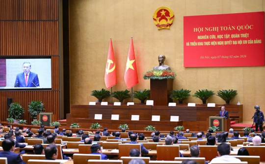 Phát biểu của Tổng Bí thư Tô Lâm tại Hội nghị toàn quốc nghiên cứu, học tập, quán triệt và triển khai thực hiện Nghị quyết Đại hội XIV của Đảng