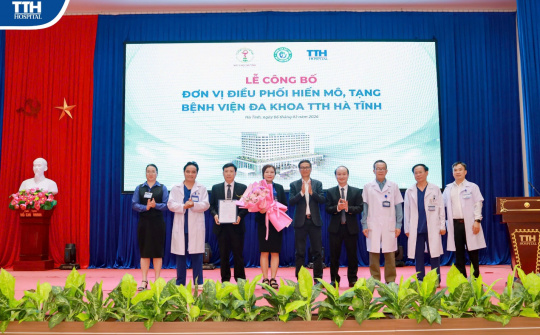 Bệnh viện TTH Group: Lan tỏa giá trị nhân văn hiến tặng mô, tạng tại Hà Tĩnh