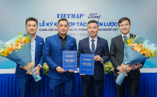 Ford Việt Nam và Vietmap hợp tác cung cấp giải pháp hỗ trợ lái xe thông minh