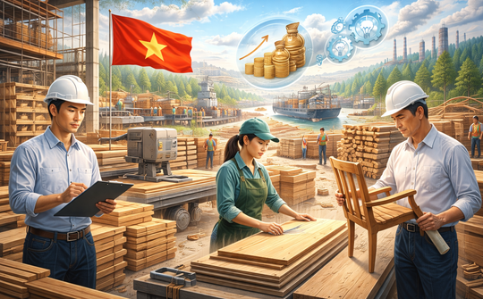 Gia tăng đầu tư nhằm khai thác hiệu quả tiềm năng phát triển của ngành gỗ Việt Nam trong bối cảnh hội nhập kinh tế quốc tế.