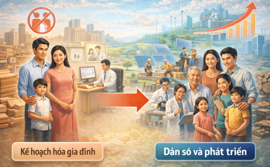 Chuyển từ kế hoạch hóa gia đình sang dân số và phát triển: Sự chuyển đổi chiến lược trong chính sách dân số Việt Nam