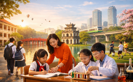 Quản trị giáo dục trong bối cảnh đô thị hóa: Thực tiễn đổi mới ở Hà Nội