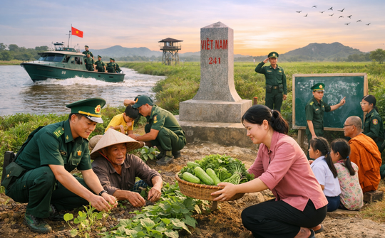 Gắn kết phát triển sinh kế với củng cố thế trận lòng dân: Kinh nghiệm từ Biên phòng Đồng Tháp