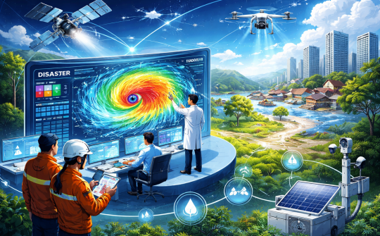 Đẩy mạnh ứng dụng công nghệ hiện đại: Nâng cao năng lực dự báo, chủ động phòng ngừa thiên tai