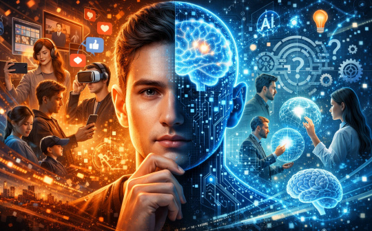 Ảnh hưởng của công nghệ số đến hành vi và tư duy con người