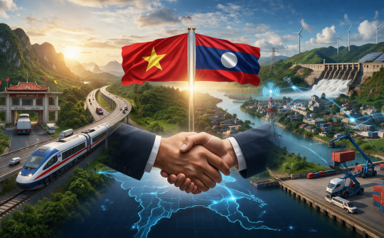 Tăng cường hợp tác và kết nối hạ tầng Việt Nam – Lào: Động lực chiến lược trong bối cảnh phát triển mới