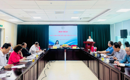 Vusta xây dựng Cổng dữ liệu mở, hướng tới nền tảng tri thức số