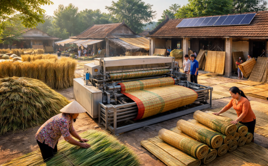 Ứng dụng khoa học – công nghệ trong phát triển làng nghề dệt chiếu cói: Nghiên cứu từ thực tiễn và định hướng giải pháp