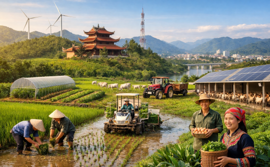 Phát triển nông thôn toàn diện ở Thái Nguyên: Hướng tới cân bằng vùng miền và nâng cao chất lượng tăng trưởng