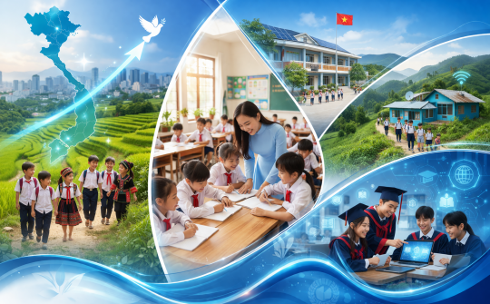 Giảm tỷ lệ trẻ em ngoài nhà trường ở Việt Nam: Minh chứng cho chuyển dịch sang mô hình giáo dục bao trùm và phát triển bền vững