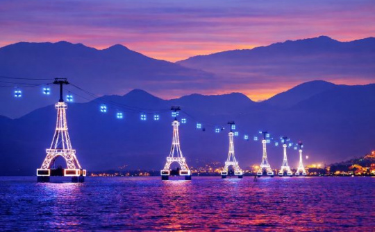 Cáp treo Vinpearl Nha Trang lọt Top cáp treo đẹp nhất châu Á