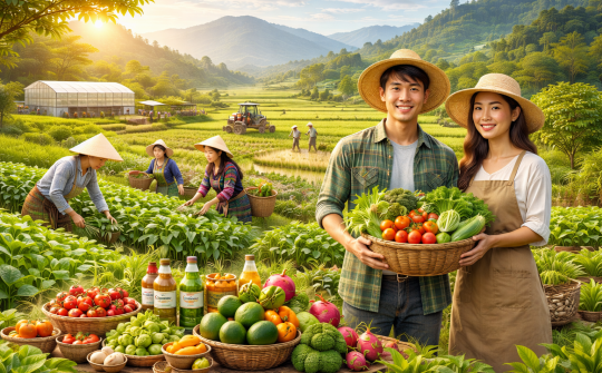 Phát triển nông nghiệp hữu cơ và tuần hoàn tại Thái Nguyên: Định hướng chuyển đổi xanh cho nông nghiệp bền vững