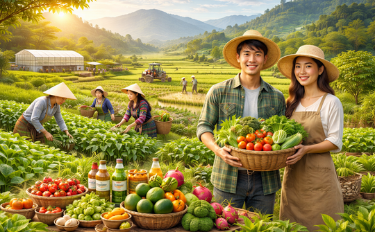 Phát triển nông nghiệp hữu cơ và tuần hoàn tại Thái Nguyên: Định hướng chuyển đổi xanh cho nông nghiệp bền vững