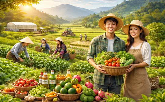 Phát triển nông nghiệp hữu cơ và tuần hoàn tại Thái Nguyên: Định hướng chuyển đổi xanh cho nông nghiệp bền vững