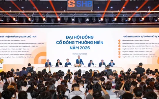 Kỷ lục cổ đông tại ĐHĐCĐ SHB 2026: Thước đo niềm tin và sức hấp dẫn thị trường