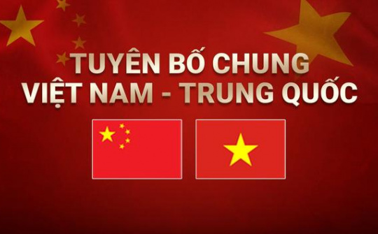 Tuyên bố chung Việt Nam - Trung Quốc