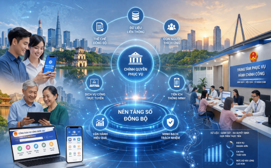 Xây dựng nền tảng số đồng bộ là chìa khóa nâng cao hiệu quả phục vụ nhân dân trong mô hình chính quyền mới