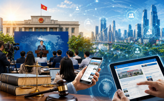 Đẩy mạnh truyền thông chính sách qua thông cáo báo chí: Nâng cao minh bạch pháp luật và hiệu quả quản trị xã hội