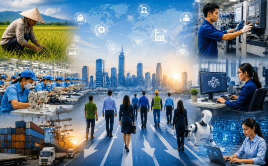 Chuyển dịch lao động trong giai đoạn mới: Yêu cầu hoàn thiện thể chế và nâng cao năng lực thích ứng