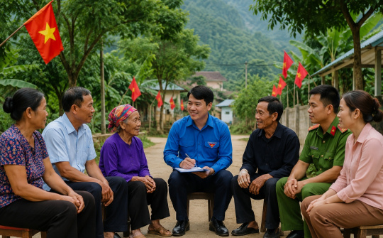 Hiệu quả công tác dân vận: Thước đo nằm ở cơ sở, niềm tin bắt nguồn từ hành động thực tiễn