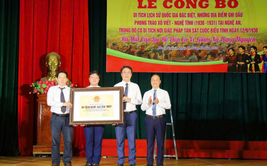 Hưng Nguyên gìn giữ ký ức Xô viết Nghệ Tĩnh và lan tỏa giá trị dân ca Ví, Giặm