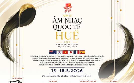 Hue International Music Week 2026 to offer music feast on Perfume River