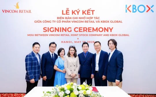 Vincom Retail và K-Box Global kiến tạo không gian mua sắm – giải trí tích hợp phong cách Hàn Quốc