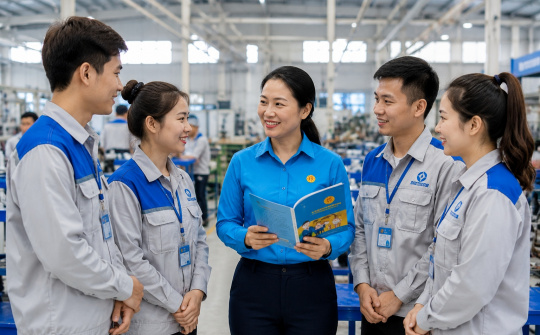 Phát triển đoàn viên tạo động lực then chốt mở rộng tổ chức Công đoàn trong khu vực ngoài nhà nước