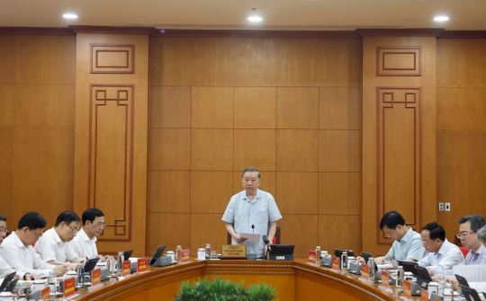 Kết luận của Tổng Bí thư, Chủ tịch nước tại cuộc họp cho chủ trương về công tác nghiên cứu khoa học cơ bản