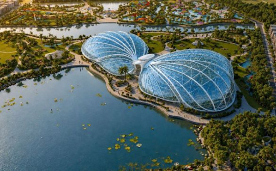 TP.HCM sắp có vườn hoa nhà kính lớn nhất thế giới, “vượt mặt” biểu tượng du lịch nổi tiếng của Singapore
