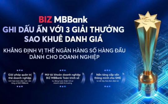 MB khẳng định vị thế ngân hàng số bằng hệ sinh thái công nghệ đoạt 5 giải Sao Khuê 2026