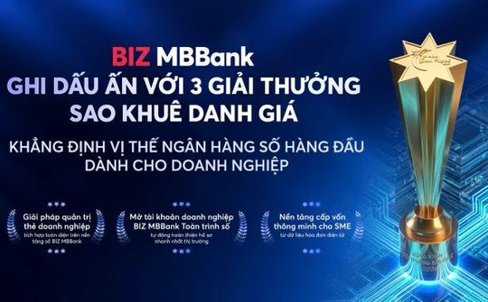 MB khẳng định vị thế ngân hàng số bằng hệ sinh thái công nghệ đoạt 5 giải Sao Khuê 2026