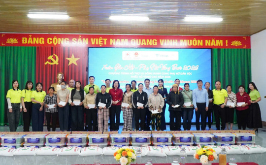 Hội Chữ thập đỏ tỉnh Thái Nguyên: Dấu ấn nhân đạo lan tỏa từ những kết quả nổi bật của quý I/2026