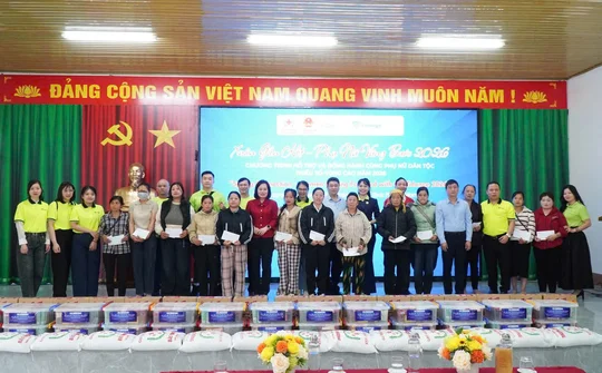 Hội Chữ thập đỏ tỉnh Thái Nguyên: Dấu ấn nhân đạo lan tỏa từ những kết quả nổi bật của quý I/2026