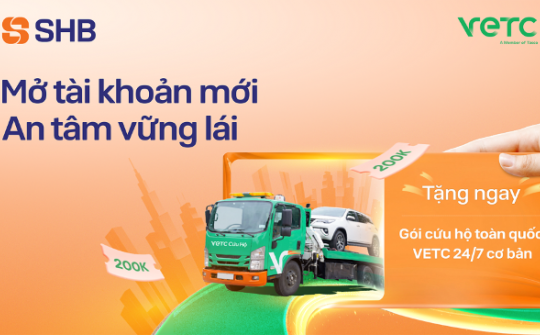 Kết nối SHB – An tâm vạn dặm