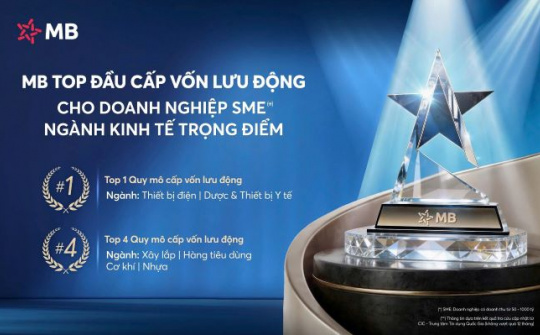 Cấp vốn lưu động: Lợi thế của MB trong phân khúc SME trọng điểm