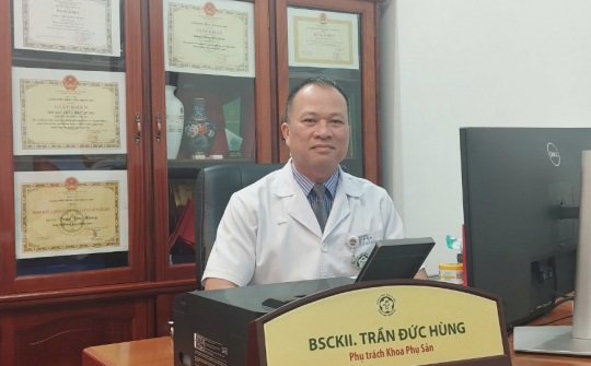 BSCKII,BSCC.Trần Đức Hùng: Màu áo Blouse tỏa sáng cùng kỷ nguyên số