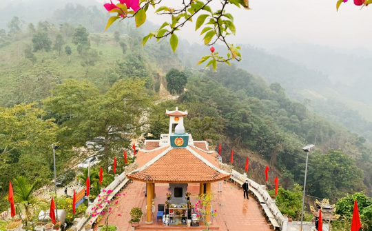 Đền thờ các Anh hùng liệt sĩ mặt trận Vị Xuyên: Nơi tình yêu Tổ quốc hóa thành hồn thiêng sông núi