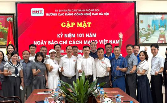 Trường Cao đẳng Công nghệ cao Hà Nội đồng hành cùng báo chí trong lan tỏa giá trị giáo dục nghề nghiệp
