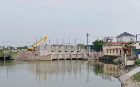 Trạm bơm Gia Trấn: Nâng năng lực thủy lợi, tạo động lực phát triển bền vững