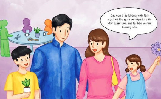 Workshop “Vỏ hộp tái Xinh”: Gieo mầm lối sống xanh cho thiếu nhi xứ Nghệ