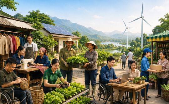 Tạo sinh kế bền vững cho lao động yếu thế: Từ chính sách an sinh đến phát triển bao trùm