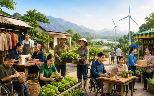 Tạo sinh kế bền vững cho lao động yếu thế: Từ chính sách an sinh đến phát triển bao trùm