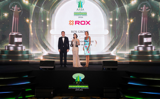 ROX Group lần thứ tư nhận giải thưởng Doanh nghiệp Trách nhiệm Châu Á